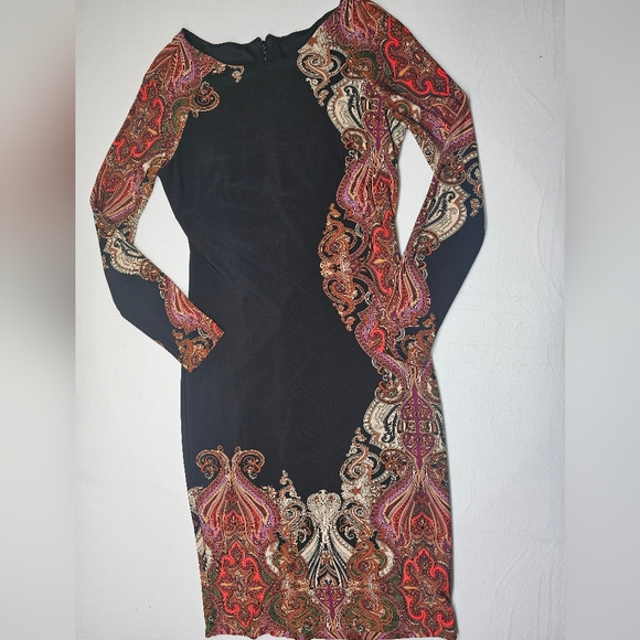 Joseph Ribkoff Dresses & Skirts - Joseph Ribkoff Dress - Paisley Print - Long Sleeve - Elegant - Womens